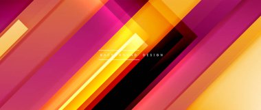 Sıvı renk eğiminde dinamik çizgiler. Metnin, logonuz veya grafikleriniz için modaylı geometrik soyut arkaplan