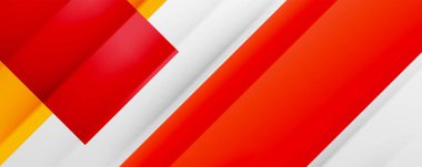 Gölge çizgileri, modern formlar, dikdörtgenler, kareler ve akışkan eğimlere sahip geometrik soyut arkaplanlar. Parlak renkli çizgiler serin arkaplanlar