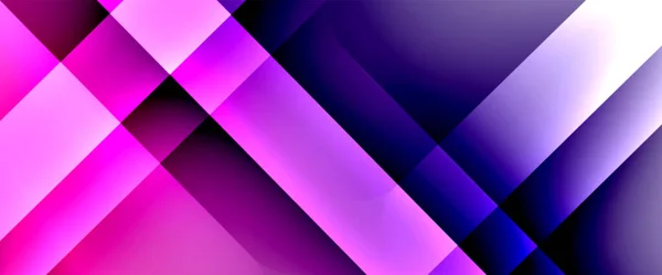 Gradients fluides avec lignes diagonales dynamiques fond abstrait. Couleurs vives avec des effets de lumière et d'ombre dynamiques. Papier peint ou affiche vectoriel — Image vectorielle