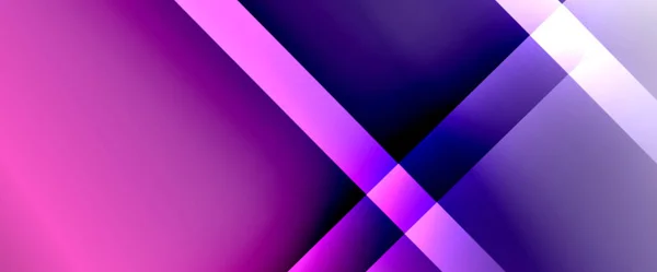 Vloeibare hellingen met dynamische diagonale lijnen abstracte achtergrond. Heldere kleuren met dynamisch licht en schaduweffecten. Vector behang of poster — Stockvector