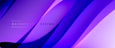 Gölge çizgileri ve parlayan ışık efekti ile akışkan gradyan dalgalar, kapak için modern akış hareketi soyut arkaplan, pankartlar, poster, afiş veya el ilanı