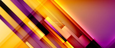 Sıvı renk eğiminde dinamik çizgiler. Metnin, logonuz veya grafikleriniz için modaylı geometrik soyut arkaplan