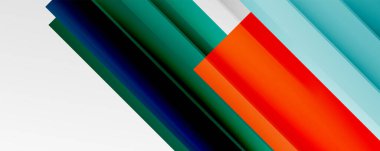 Gölge çizgileri, modern formlar, dikdörtgenler, kareler ve akışkan eğimlere sahip geometrik soyut arkaplanlar. Parlak renkli çizgiler serin arkaplanlar