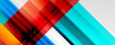 Gölge çizgileri, modern formlar, dikdörtgenler, kareler ve akışkan eğimlere sahip geometrik soyut arkaplanlar. Parlak renkli çizgiler serin arkaplanlar