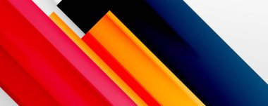 Gölge çizgileri, modern formlar, dikdörtgenler, kareler ve akışkan eğimlere sahip geometrik soyut arkaplanlar. Parlak renkli çizgiler serin arkaplanlar