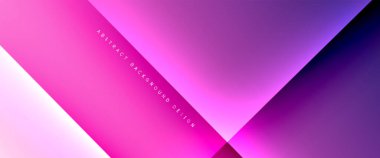 Dinamik diyagonal çizgileri olan akışkan eğimler soyut arkaplan. Dinamik ışık ve gölge efektleriyle parlak renkler. Vektör duvar kağıdı veya poster