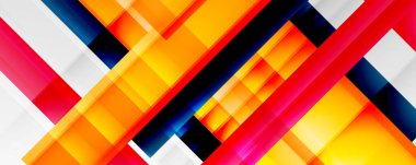 Gölge çizgileri, modern formlar, dikdörtgenler, kareler ve akışkan eğimlere sahip geometrik soyut arkaplanlar. Parlak renkli çizgiler serin arkaplanlar