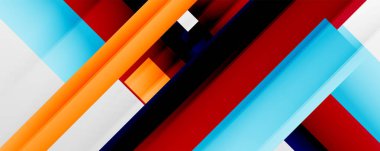 Gölge çizgileri, modern formlar, dikdörtgenler, kareler ve akışkan eğimlere sahip geometrik soyut arkaplanlar. Parlak renkli çizgiler serin arkaplanlar