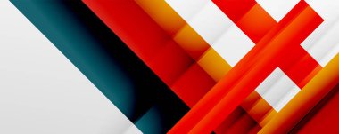 Gölge çizgileri, modern formlar, dikdörtgenler, kareler ve akışkan eğimlere sahip geometrik soyut arkaplanlar. Parlak renkli çizgiler serin arkaplanlar