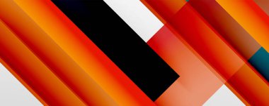 Gölge çizgileri, modern formlar, dikdörtgenler, kareler ve akışkan eğimlere sahip geometrik soyut arkaplanlar. Parlak renkli çizgiler serin arkaplanlar