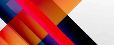 Gölge çizgileri, modern formlar, dikdörtgenler, kareler ve akışkan eğimlere sahip geometrik soyut arkaplanlar. Parlak renkli çizgiler serin arkaplanlar