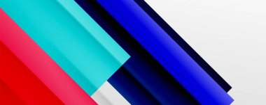 Gölge çizgileri, modern formlar, dikdörtgenler, kareler ve akışkan eğimlere sahip geometrik soyut arkaplanlar. Parlak renkli çizgiler serin arkaplanlar