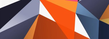 3d mozaik soyut arkaplan, düşük poli şekilli geometrik tasarım