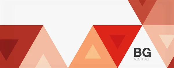 Mozaïek driehoek patroon abstracte achtergrond voor cover, banner, flyer en poster en andere sjabloon — Stockvector