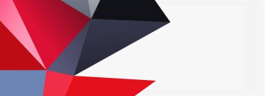 3d mozaik soyut arkaplan, düşük poli şekilli geometrik tasarım