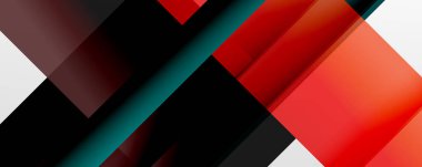 Gölge çizgileri, modern formlar, dikdörtgenler, kareler ve akışkan eğimlere sahip geometrik soyut arkaplanlar. Parlak renkli çizgiler serin arkaplanlar