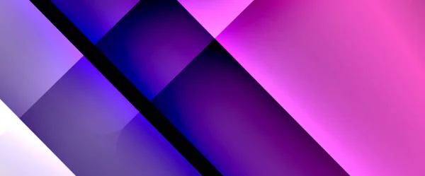 Gradients fluides avec lignes diagonales dynamiques fond abstrait. Couleurs vives avec des effets de lumière et d'ombre dynamiques. Papier peint ou affiche vectoriel — Image vectorielle