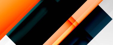 Gölge çizgileri, modern formlar, dikdörtgenler, kareler ve akışkan eğimlere sahip geometrik soyut arkaplanlar. Parlak renkli çizgiler serin arkaplanlar