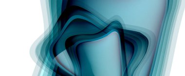 Çemberler ve baloncuklar soyut arka plan. Web pankartı, uygulama veya poster için sıvı yuvarlak şekiller