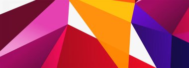 3d mozaik soyut arkaplan, düşük poli şekilli geometrik tasarım