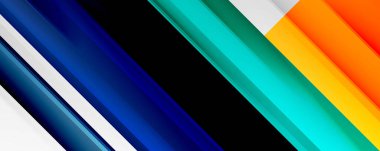 Gölge çizgileri, modern formlar, dikdörtgenler, kareler ve akışkan eğimlere sahip geometrik soyut arkaplanlar. Parlak renkli çizgiler serin arkaplanlar