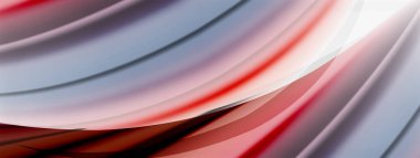 Soyut arkaplan. Pürüzsüz akış çizgileri, bulanık dalgalar, gökkuşağı renk çizgileri. Kapaklar, afişler, el ilanları ve posterler için vektör illüstrasyonları