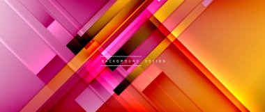 Sıvı renk eğiminde dinamik çizgiler. Metnin, logonuz veya grafikleriniz için modaylı geometrik soyut arkaplan