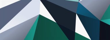 3d mozaik soyut arkaplan, düşük poli şekilli geometrik tasarım