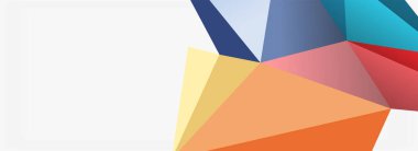 3d mozaik soyut arkaplan, düşük poli şekilli geometrik tasarım