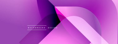 Soyut mor arkaplan. Yumuşak eğimler dinamik şekiller, modern tasarım elementleri yaratır. Metin arkaplan tasarımı okur.
