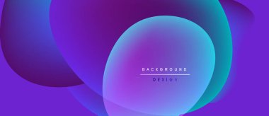 Soyut gradyanlar çakışıyor ve canlı bir görsel etki yaratıyor. Metin, arkaplan tasarımını merkezi biçimde okur. Modern, dinamik kompozisyon.