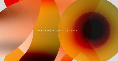 Soyut akışkan şekiller, sıcak renkler karışımı. Gradyan tasarım dinamik görsel doku yaratır. Modern estetik, basit kompozisyon.