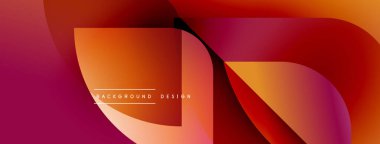 Soyut sıvı şekilleri, canlı gradyanlar. Kırmızı, turuncu, pembe renkler kusursuz bir şekilde harmanlanır. Arka planlar için modern tasarım ögesi.