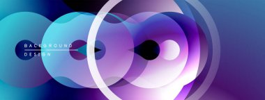 Soyut sıvı şekiller, canlı renklerin karışımı. Gradyan arka plan dinamik görsel efekt yaratır. Modern tasarım ögesi.