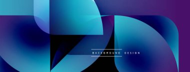 Soyut sıvı şekilleri, mavi mor gradyanlar. Arka planlar, afişler, sunumlar için modern tasarım unsuru. Minimalist estetik.