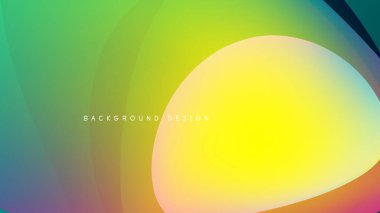 Soyut gradyanlar harmanlanarak, dinamik görsel akış yaratır. Parlak renkler koyu arkaplanı karşılar. Modern tasarım ögesi.