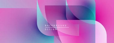 Soyut gradyanlar örtüşüyor, canlı pembeler, maviler, morlar yaratıyor. Modern tasarım metin arkaplanı, tasarım içerir. Yumuşak geçişler kompozisyona hakim..