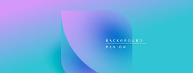 Soyut eğim arkaplanı. Yumuşak mor, mavi renkler düzgün bir şekilde harmanlanır. Metin kaplamalı minimalist tasarım, tasarım. Modern estetik.