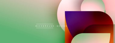 Soyut sıvı şekilleri, canlı gradyanlar. Modern tasarım elementleri dinamik arkaplan yaratır. Pürüzsüz renk değişimi, minimalist estetik.