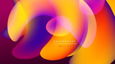 Soyut sıvı şekilleri canlı renkleri harmanlar. Dinamik kompozisyon modern arkaplan tasarımı yaratır. Yumuşak gradyanlar görsel ilgi sunar.