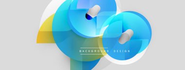 Soyut sıvı şekiller, canlı renkler, modern tasarım elementleri. Işık eğimleri arka planlar için uygun dinamik bileşim oluşturur.