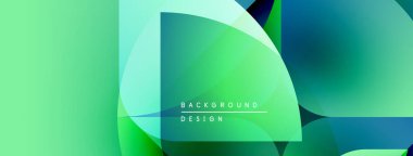 Soyut gradyanlar örtüşüyor ve canlı bir görsel etki yaratıyor. Modern tasarım elementleri dijital sanatı, pürüzsüz geçişleri öneriyor.