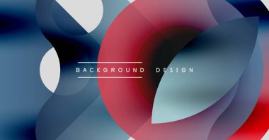 Soyut sıvı şekilleri, canlı renkler, dinamik bileşim. Modern tasarım elementleri görsel ilgi yaratır, düzgün gradyanlar sunar.