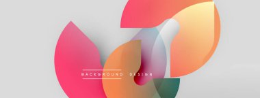 Soyut şekiller örtüşüyor, canlı renk değişimleri yaratıyor. Metin arkaplan dizaynı odaklı minimalist tasarım. Temiz, modern estetik.