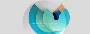 Soyut çiçek tasarımı. Üst üste binen katmanlar yumuşak eğimler yaratıyor, modern estetik. Minimalist kompozisyon, hafif arkaplan.