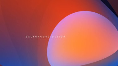 Soyut gradyanlar harmanlanarak sıvı şekiller oluşturur. Sıcak renkler baskın gelir, serin tonlarla zıtlaşır. Minimalist tasarım, modern estetik.