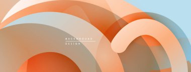 Soyut akışkan şekiller, sıcak renkler baskın gelir. Yumuşak gradyanlar dinamik görsel doku oluşturur. Minimalist tasarım arka planlar için uygundur.