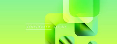 Soyut yeşil arkaplan. Üst üste binen katmanlar derinlik yaratır, modern estetik. Metin arka plan tasarımı okur. Minimalist kompozisyon, canlı renkler.