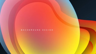 Soyut sıvı şekiller, canlı renklerin karışımı. Gradyan tasarım dinamik görsel etki yaratır. Modern estetik, pürüzsüz geçişler.
