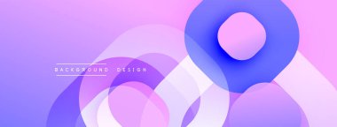 Soyut katmanlar, mor renkler, akan şekiller dinamik görsel deneyimler yaratır. Modern tasarım elementleri hareket, derinlik.